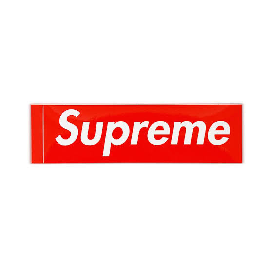 Supreme ‘Box Logo’ Sticker - Street Wear Australia