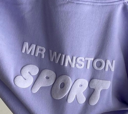 Mr Winston Puff Hoodie “Lilac Purple”