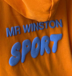 Mr Winston Puff Hoodie “Orange